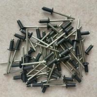 50pcs Clavos De Cabeza Doma Pintados En Gris Grafito RAL7024 Para Aluminio Y Acero Industrial Fijaciones Huecas Para Decoración Doméstica Diámetro 5/32 - details 0