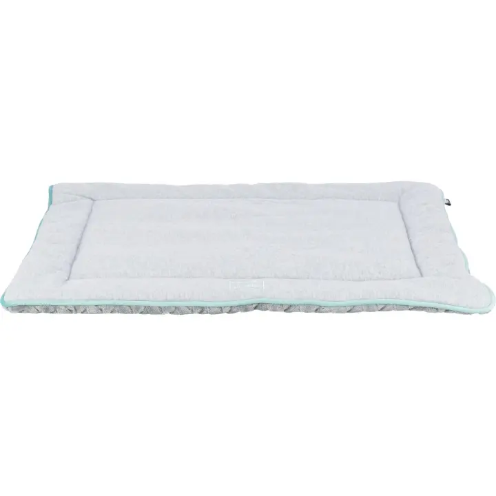 TRIXIE Junior Colchoneta.  gris claro/menta.  70 × 50 cm - 1