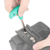 Llave De Fijación Recta HDRIG Para Cámara DSLR Con Mango Azul Y Acero Inoxidable Herramienta De Montaje De Plástico Para Cage Rig Fotografía - details 1