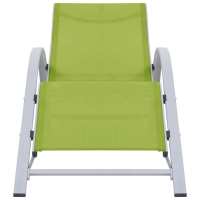vidaXL Tumbona textilene y aluminio Negro, Crema, Taupé Sillas de Exterior Ideal para jardín, playa, piscina, terraza Tumbona Piscina Tumbonas Playa Tumbonas Jardín Exterior - details 3