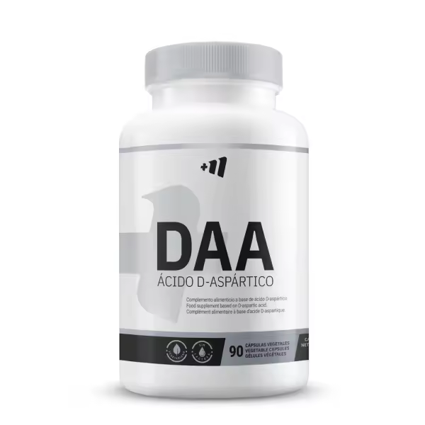 DAA (Ácido Aspártico) 3.6g - 90 Cápsulas Vegetales de MM Supplements - 1