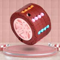 Juguete Educativo Montessori 3D Cilindro Cubo Magia De Frijol Juego De Rompecabezas Giratorio Y Deslizante Para Aliviar El Estrés Juguetes Infantiles Para Niños Mayores De 14 Años - details 9