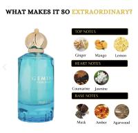 Perfume árabe femenino Gemini de Riffs en 100 ml - details 1
