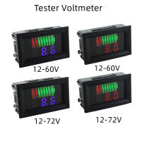 Indicador De Nivel De Carga De Batería De Coche 12V 24V 36V 48V 60V 72V Medidor De Capacidad De Batería Lithium Con Pantalla LED Y Voltímetro - details 0