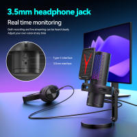 Micrófono Profesional Para Juegos De Computadora Condensador USB Para Streaming En Vivo Podcast Estudio Micrófono Karaoke Kit De Microfonos Para PC Y Portátil - details 47