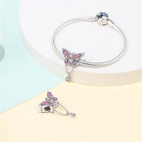 Pendiente Original De Joyería De Moda Clásica Serie Romántica Loto De Bolas S925 Plata Pura Con Zirconia Regalo DIY - details 43