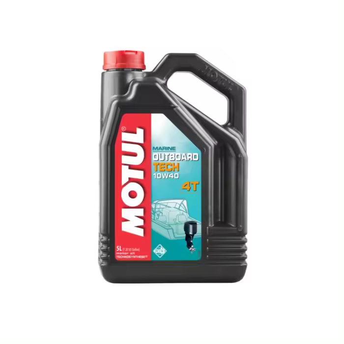 Aceite Motul Outboard Tech 4t 10w40 5l   Ce U - 1