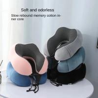 Almohada De Viaje U Forma De Memoria De Algodón Magnética Para Cuello Y Espalda Con Motivos De Coches Y Aviones - details 4