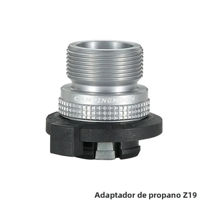Adaptador De Gas Para Estufa De Camping CAMPINGMOON Aluminio Portátil Eficiente Accesorios De Camping Exterior Z19 Sin Ignición - 1