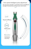 Bolígrafo De Masaje Electrico VamsLuna Herramienta De Relajación Corporal Tamaño Medio ABS TPR Control De Intensidad 9 Niveles - details 3