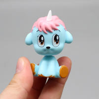 Muñeca De PVC Mighty Atom 6.5cm Figura De Acción Clásica De Dibujos Animados Leo León Blanco Regalo Decoración De Escritorio Para Niños Y Coleccionistas - details 0