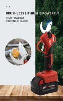Tijeras Eléctricas De Podar Sin Cable Milwaukee 18V Motor Brushless Pantalla LED Herramienta De Jardín Para Frutas Y Bonsái - details 5