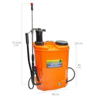 Sulfatadora Electrica Wolfpack A Bateria Doble Uso Bateria o Manual, Con Bateria Recargable 12 V / 8 Amperios - details 1