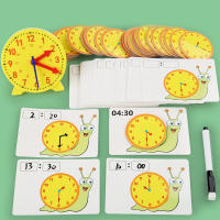 Juguete Educativo De Montessori Reloj De Caracol Para Niños Cognición De Las Horas Minutos Segundos Juego De Rompecabezas De Enseñanza Preescolar - details 7