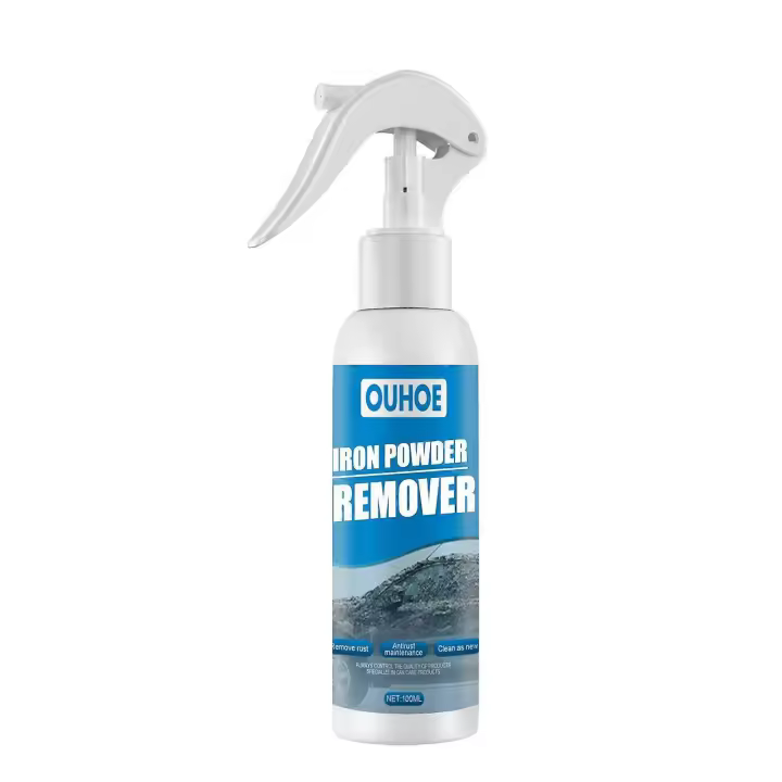 Spray Removedor de Óxido Premium para Automóviles - 100ml Limpiador de Manchas y Polvo de Hierro, Convierte el Óxido en una Película Protectora, Fácil Aplicación, Previene la Oxidación y Restaura. - 1