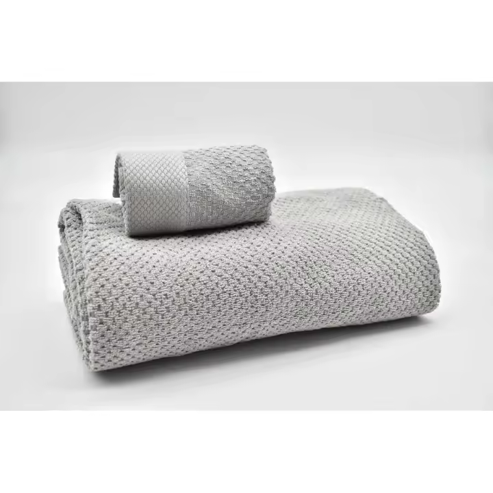 JUEGO DE 3 TOALLAS T3572C GRIS VIDAL HOME - 1