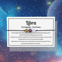 Pulsera Zodiac 12 Constelaciones Piedras Gemelas Cristales Hechizos Natural Stone Horóscopo Joyería Regalos Unisex - details 15