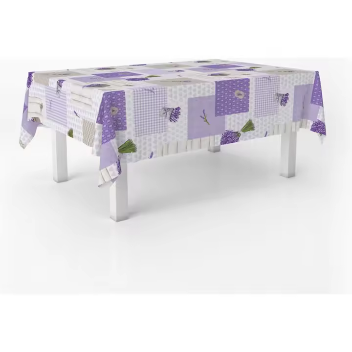 ECOMMERC3  Mantel Hule Mesa Rectangular Tamaño desde 100x140 cm hasta 300x140 cm, Estilo, Durabilidad y Fácil Limpieza para tu Mesa - Mantel Hule Antimanchas e Impermeable - 1