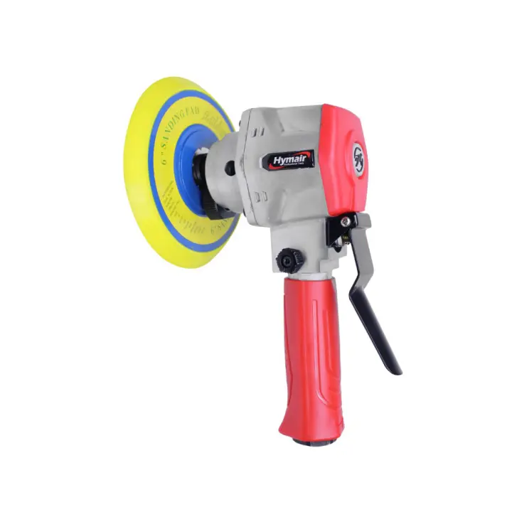Hymair Lijadora Pulidora Neumática Roto Orbital Monster SIN PLATO - Herramienta Profesional para Metales, Maderas y Pulidos - 1
