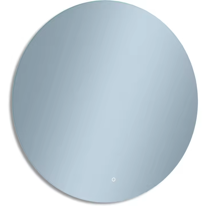 50cm Espejo de baño Redondo con Luces LED, Espejo de baño Redondo LED con Interruptor táctil, Espejo Circular con Luces LED retroiluminada en Blanco Natural - 1