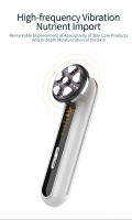Dispositivo De Belleza Facial Microcorriente Máquina De Levantamiento Facial Masajeador De Piel Del Cuello Reafirmación LED Terapia De Luz Vibración Rejuvenecimiento Herramienta De Belleza - details 9