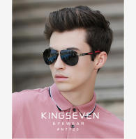 Gafas De Sol Cuadradas Vintage Para Hombre KINGSEVEN Polarizadas UV400 Accesorios De Óptica Ideal Para Ciclismo Y Conducción - details 0