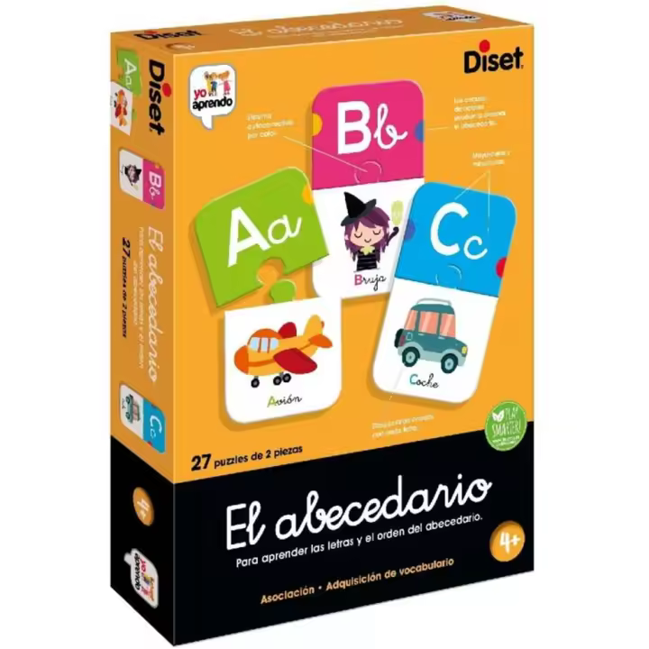 Juego educativo El Abecedario Diset (68963) - 1