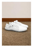Zapatos Para Hombre Minimalistas De Cuero Split Cómodos Y Transpirables Zapatillas De Caminar Zapatos Casuales Blancos Con Suela De Goma - details 19