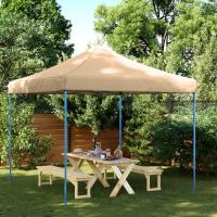 vidaXL Carpa Pleglable Pop-Up 3x3 m Gazebo Caseta Jardín Patio Color Antracita,  Beige,  Burdeos y mas - details 4