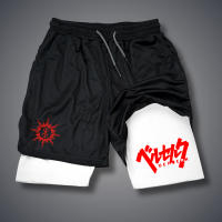 Shorts De Compresión Para Hombre 2 En 1 Con Bolsillos Para Teléfono Móvil Ropa Deportiva Secado Rápido Para Gimnasio Y Correr - details 6