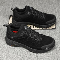 Zapatos De Senderismo Para Hombres HIKEUP De Cuero Suela De Goma Antideslizante Transpirables Malla Superior Tamaño 40-45 Color Negro Verde Caqui Gris - details 38