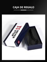 Reloj De Cuarzo Para Hombre NS Cuatro Hojas De La Suerte Con Ruedas De Auto Material De Pulsera Acero Inoxidable Estilo Casual - details 20