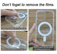 Funda De Teléfono Magnética Transparente De Lujo Para Samsung Galaxy S24 Ultra S23 FE S22 plus Compatible Con Magsafe Carga Inalámbrica Resistente a Golpes Y Choques - details 0