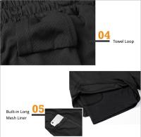 Shorts De Correr Para Hombre Con Malla Y Estampado De Camuflaje Múltiples Bolsillos Ropa Deportiva Casual Para Playa Y Fitness - details 9