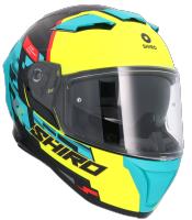 CASCO SHIRO ALPHA RACER ONE AZUL MATE - details 0