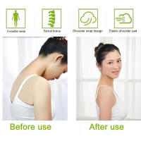 Corrector De Postura Ajustable Soporte De Espalda Correa Para Hombros Rectificador De Spine Corregidor Postural Adulto Polyester 90% Spandex 10% - details 16