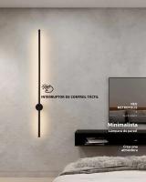 Lámpara De Pared LED Táctil Dimmable Para Pasillo Dormitorio Rotación 360° Luz De Interiores Farol De Pared Iluminación Doméstica Moderna Metal Negro Blanco - details 2