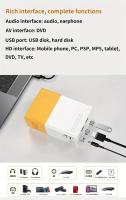 Proyector Mini HD YG300 Para El Hogar Y Exteriores Ideal Para Películas Camping Cine Y Juegos Incluye Adaptador De Energía AC - details 11