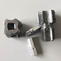 Kit De Torcedor De Tubos PVC Herramienta De Torcedor De Tubos Con Dientes Redondos 4/6 Puntos Abre Tornillos Internos Para Agua - details 5