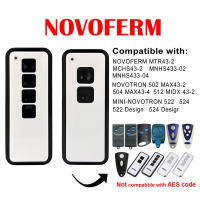 Control Remoto Para Puerta De Garage NOVOFERM MINI-NOVOTRON 522 524 433.92mhz Código Rolante Llave De Acceso Portátil - details 0
