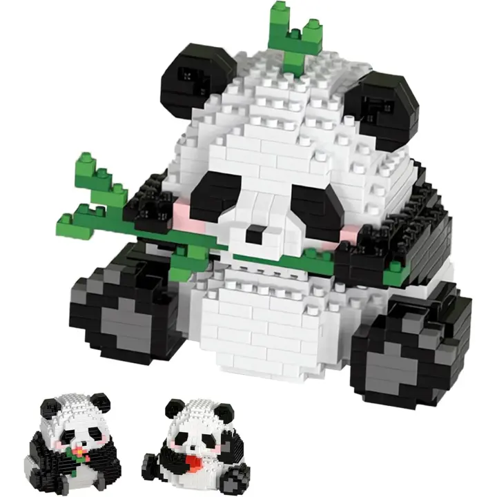 Panda Mini Building Blocks Set, Panda Cute Animals Building Sets, Gift for Adults and Children,Micro Building Blocks Suit for Children 9+ Years Old - 1