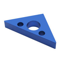 Regla De Ángulo Precisa De Aluminio 45/90 Grados Escala Métrica Herramienta Multifuncional Para Carpintería Regla De Altura Engrosada - details 20