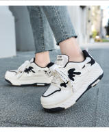 Nuevos Patines LED Para Niñas Cuatro Ruedas Invisible Zapatillas De Rodar Para Niños Y Niñas Algodón Transpirable Caña De Madera Material De Suela De Goma - details 18