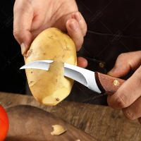 Cuchillo Profesional De Cocina WXCOO De Acero Inoxidable Para Carne Y Pescado Cuchillo De Apariencia Forjada Herramienta BBQ Multifuncional Para Desechar Grasa Y Cebolla - details 5