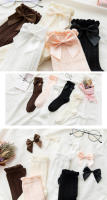 Calcetines De Mujer Con Volante Y Lazo Para Cosplay Y Accesorios De Ropa Media Almohadilla Cómoda Regalo Para Niñas - details 5