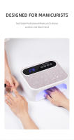Lámpara LED Recargable Para Uñas Profesional Secador De Gel De Polvo De Póquer Sin Cable Para Manicura Con Batería Integrada Arte De Uñas - details 7