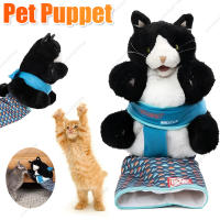 Puppets De Gato Juguetes Interactivos De Peluche Suave Con Empuñadura Para Luchar Diseño Divertido Y Atractivo Para Niños - details 8