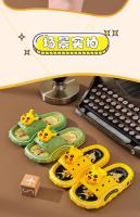 Pikachu Pantuflas Infantiles Para Niños Verano 2024 Nuevas Adorables Para Uso Doméstico Antideslizantes Para Niñas - details 10