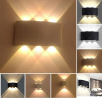 Lámpara De Pared LED Moderna Para Interior Y Exterior Luz Blanca Versátil Para Sala De Estar Corredor Dormitorio Decoración - details 21