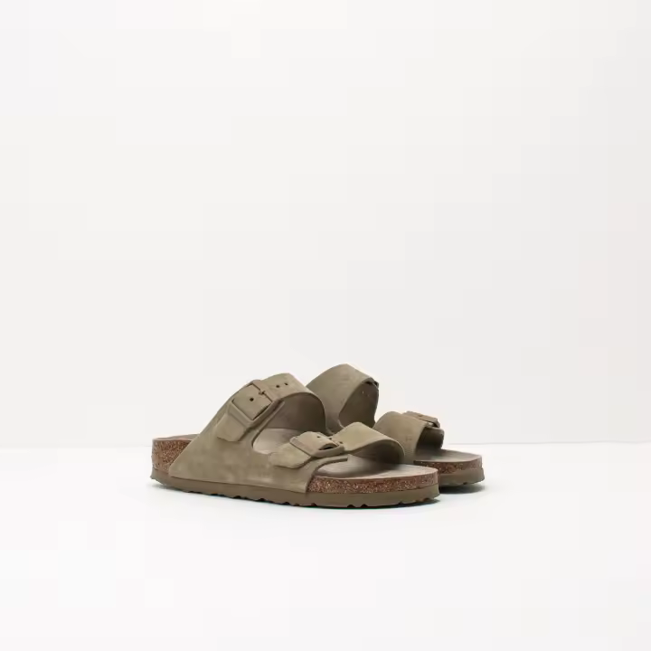 SANDALIA - BIRKENSTOCK - ARIZONA SFB FADED KHAKI 1019088 BIRKENSTOCK SANDALIAS - 1
